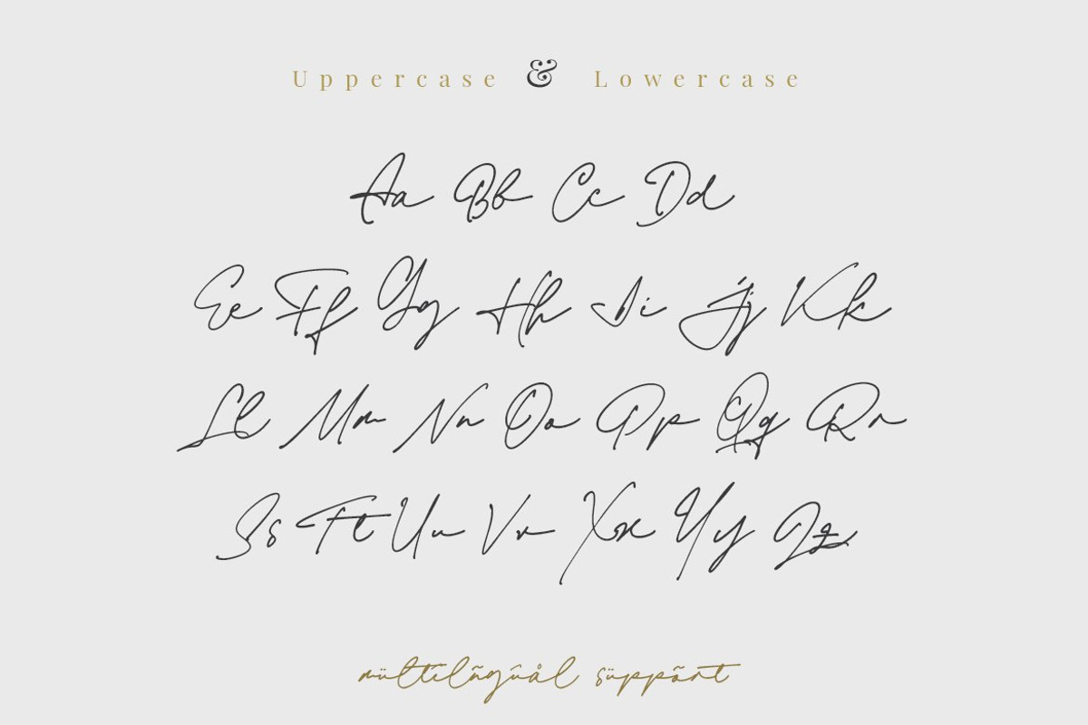 Jim Sintergate - Elegant Signature, a Script Font by Walkeren (Photo 13 of 16)