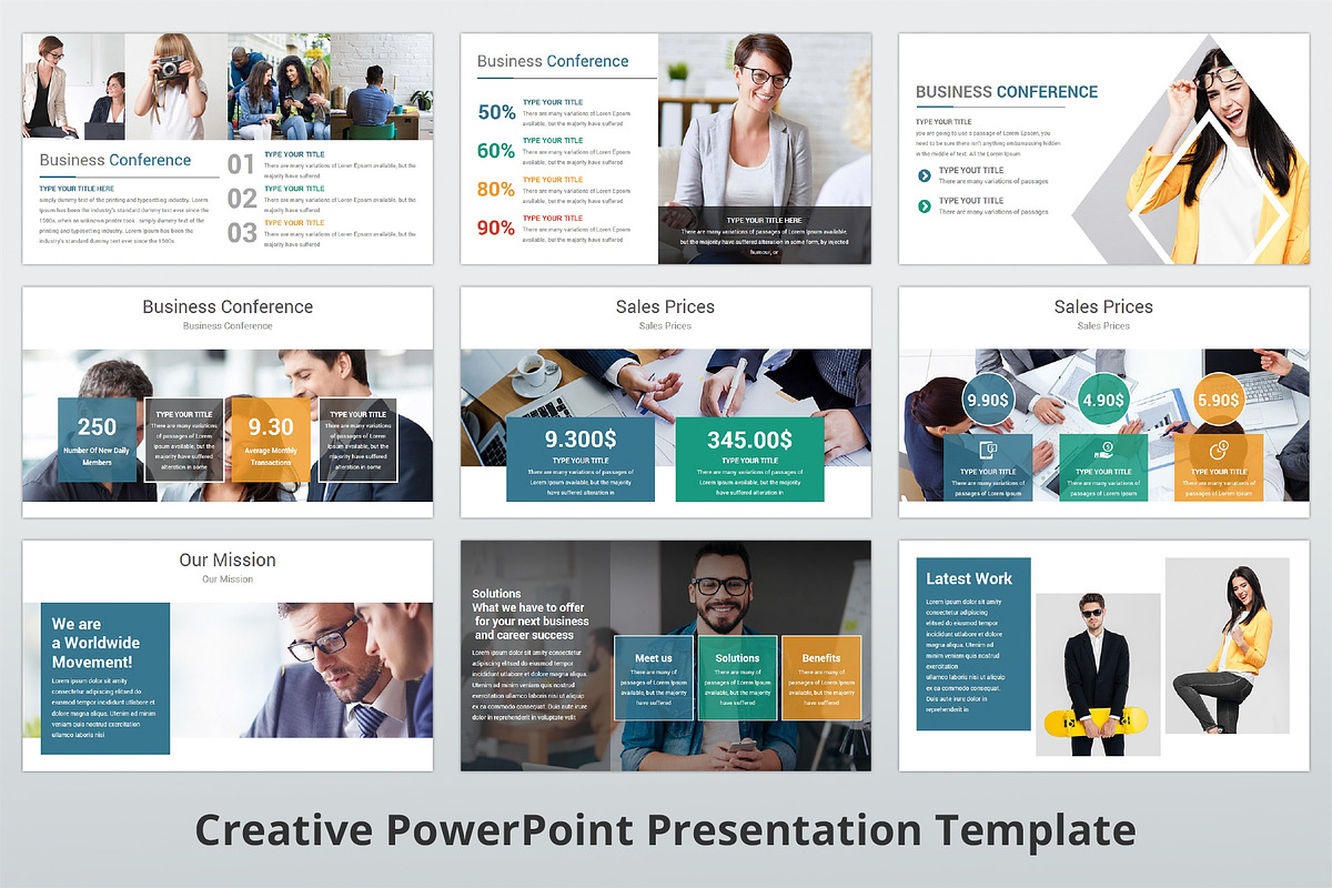 Creative PowerPoint Template, a Presentation Template by GraphicStan (Photo 10 of 23)
