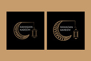 Ramadan Kareem design, a Decorative Illustration by Lakhan1998 (Thumbnail 4 of 6)