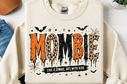 Mombie Funny Halloween Mom Spooky, a Seasonal Illustration by Canvas Craft (Thumbnail 2 of 6)