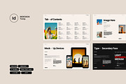Brand Guideline InDesign Template, a Presentation Template by Work_Stock (Thumbnail 3 of 6)
