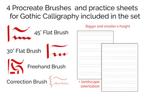 Blackletter Calligraphy Workbook Set