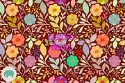Petites Fleurs patterns, a Pattern Graphic by Anny Cecilia Walter (Thumbnail 3 of 4)