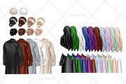 Muslim couple clipart, a Person Illustration by DekoArt (Thumbnail 3 of 5)