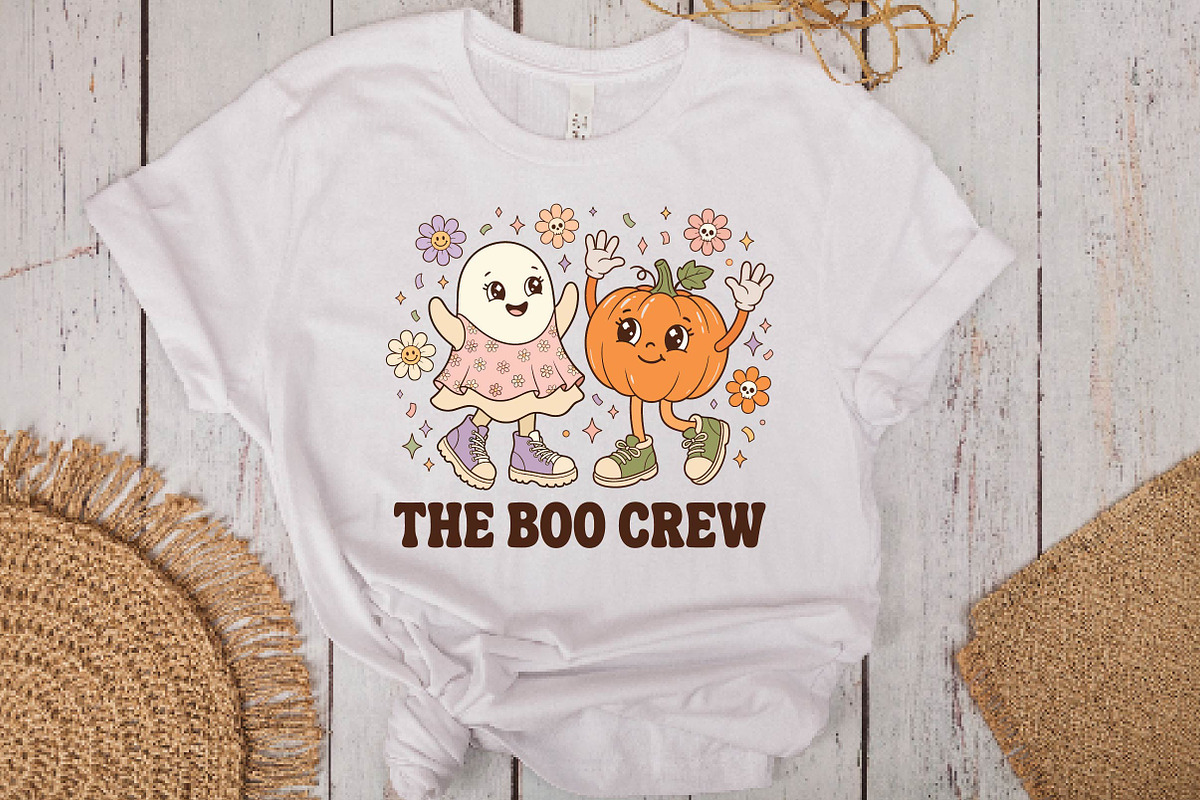 Retro Cute Halloween Sublimation, a Seasonal Illustration by DreamPrint404 (Photo 4 of 6)