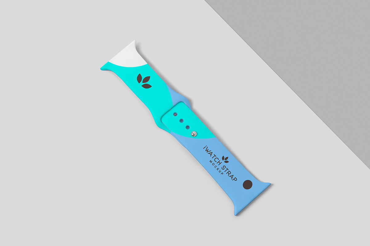 iWatch Rubber Strap Mockups, a Product Mockup by GfxFoundry (Photo 4 of 6)