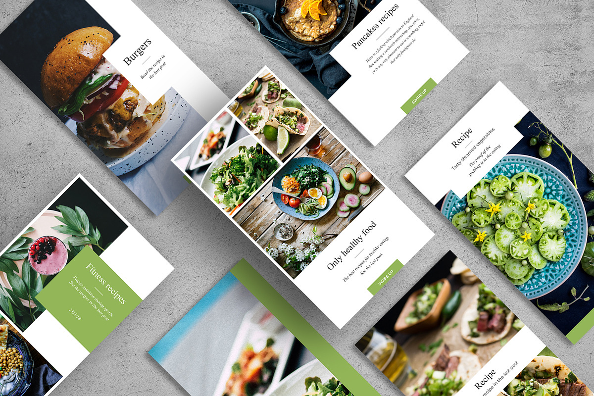 Food - social media template, a Social Media Template by Digital Breath templates (Photo 4 of 6)