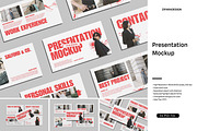Presentation Mockup, a Wearable Device Mockup by ZifaraDesign (Thumbnail 1 of 5)