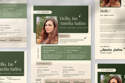 Creative Resume & Cover Letter, a Resume Template by SquidPixey (Thumbnail 3 of 6)