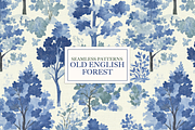 Old English Forest Seamless Patterns, a Pattern Graphic by Digital Museum (Thumbnail 3 of 10)