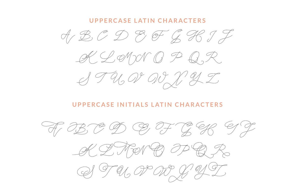 Greek  font Cyrillic Cacographie, a Script Font by Greek fonts by nantia.co (Photo 4 of 19)