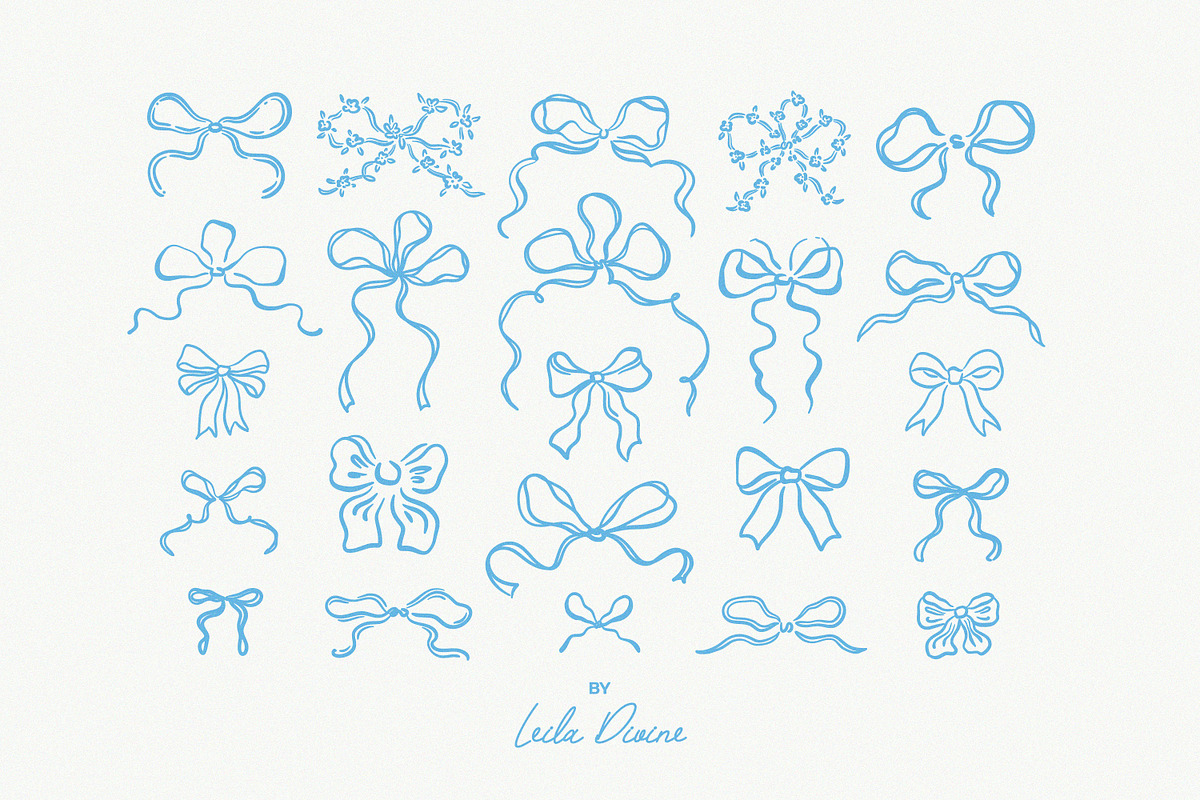 Hand Drawn Whimsy Spring, an Object Graphic by Leila Divine (Photo 16 of 21)