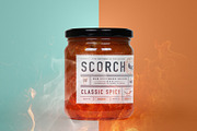 Salsa Jar Mockup, a Product Mockup by Palm Street Creative (Thumbnail 3 of 3)