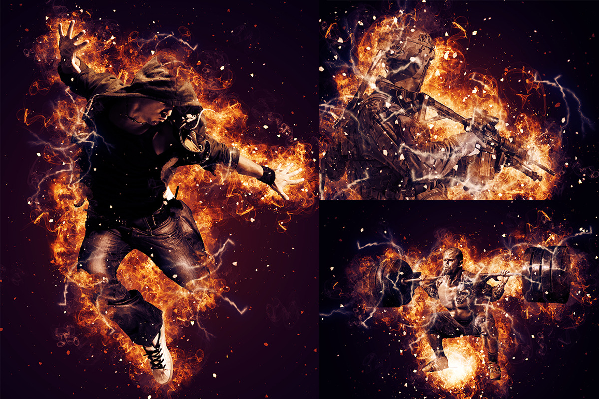 SALE! 21 In 1 Creative PS Actions, an Action Add-On by Jacpot007 (Photo 3 of 55)