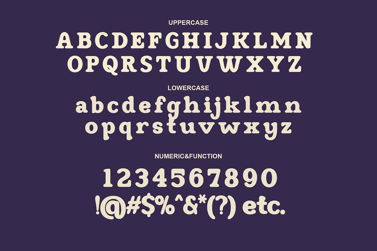 Combat - Display Serif Font, a Serif Font by Luna Shop (Photo 5 of 6)