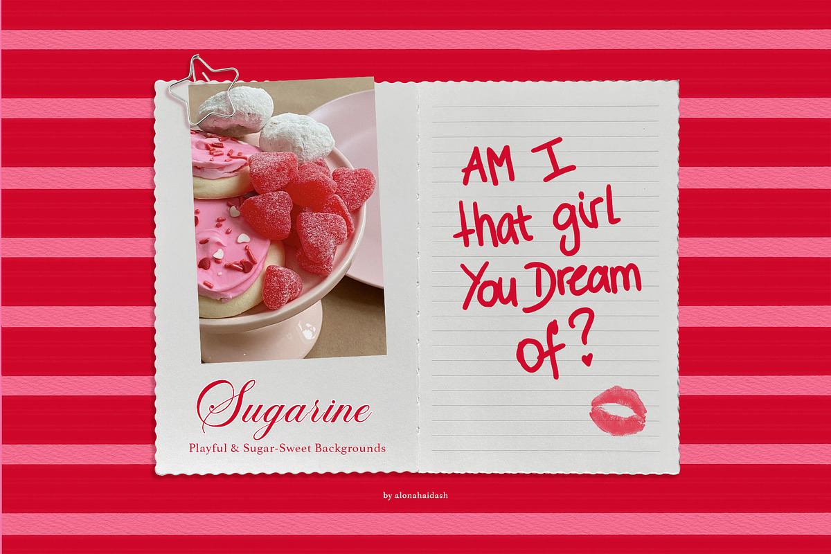 Sugarine Sweet Backgrounds, a Background Graphic by alonahaidash (Photo 12 of 15)