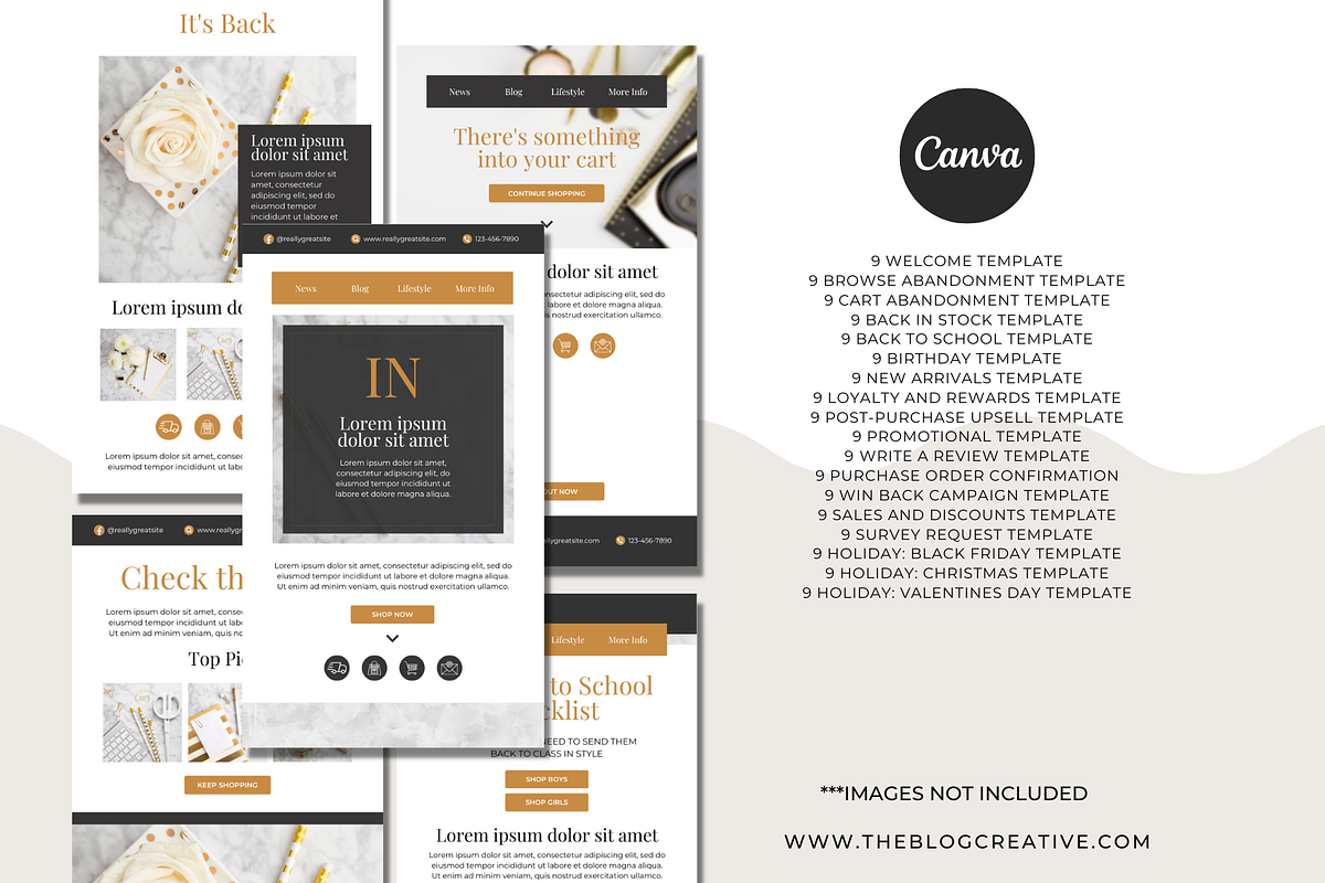 Minimalist E-com Email Template, an Email Template by The Blog Creative (Photo 5 of 7)