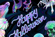 Halloween Party - Collage Kit, an Object Graphic by Fox's Monday (Thumbnail 13 of 13)