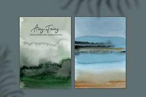 Airy-Fairy Abstract Landscapes