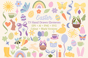 Easter and Spring Clipart, an Object Illustration by Ginny and Sam (Thumbnail 1 of 11)
