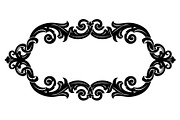 Vintage Ornament Frame Vector Bundle, an Illustration by Creativeshirt (Thumbnail 22 of 51)