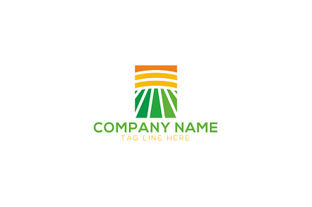 Eco-farm and rural country, vector d