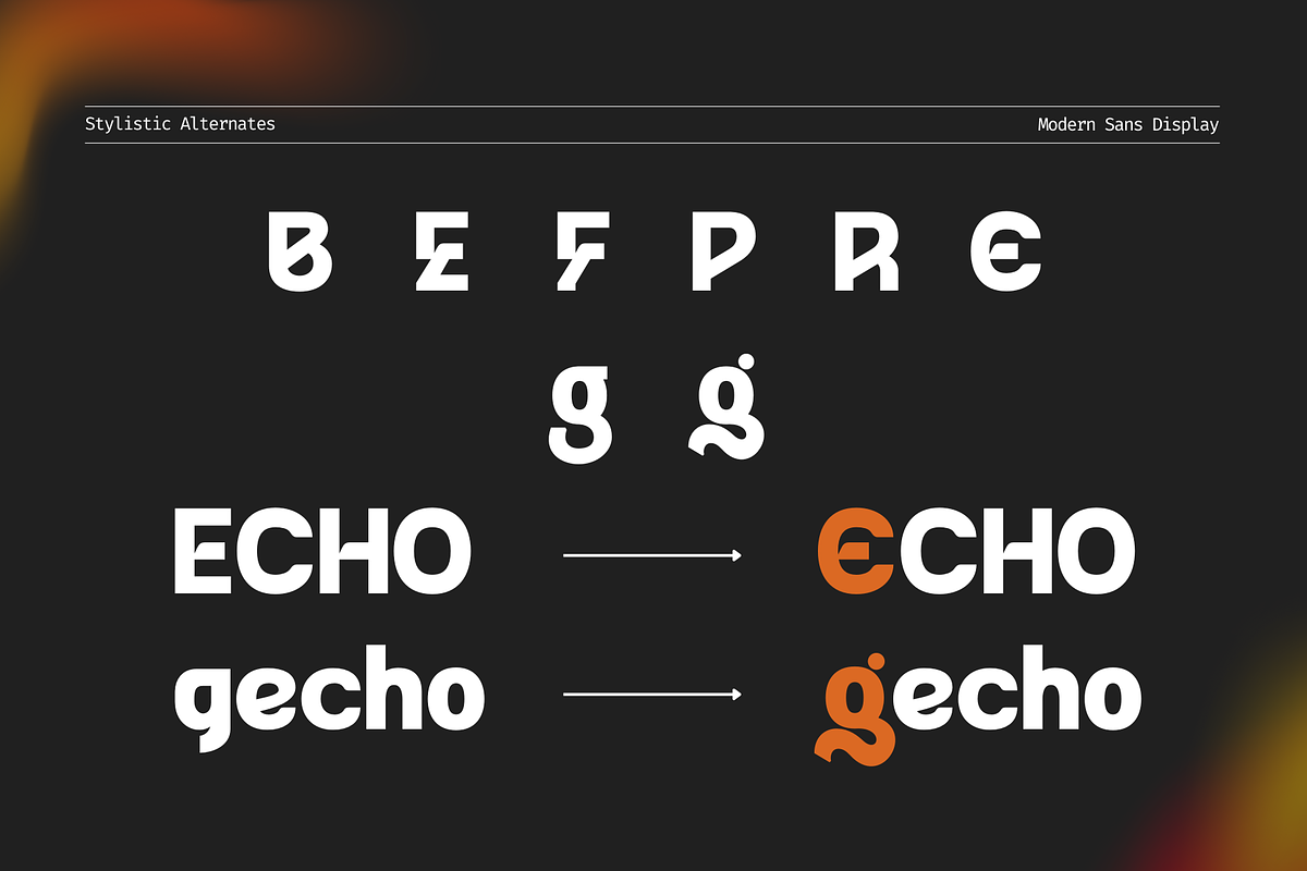 Aburo - Modern Logo Family Font, a Sans Serif Font by Nirmana Visual (Photo 2 of 8)