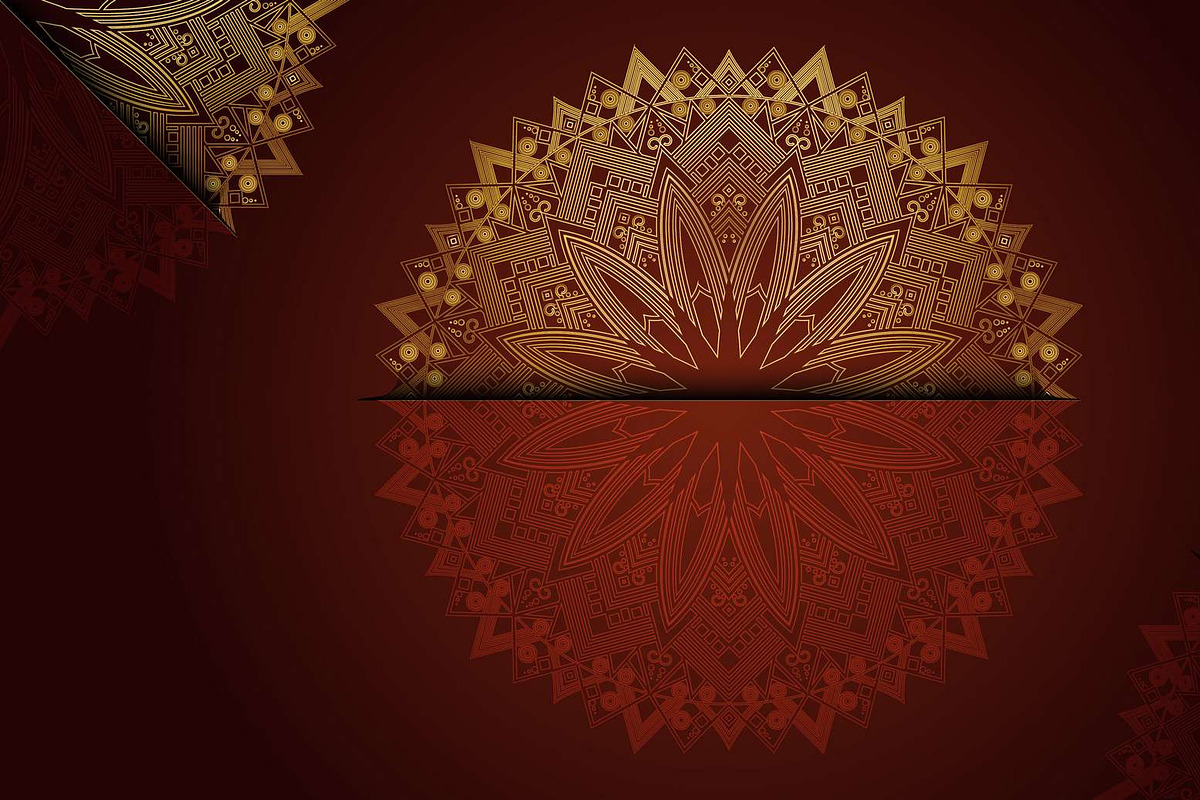 560+ Mandala Design Mega Collection, a Decorative Illustration by NJ Himel (Photo 134 of 289)