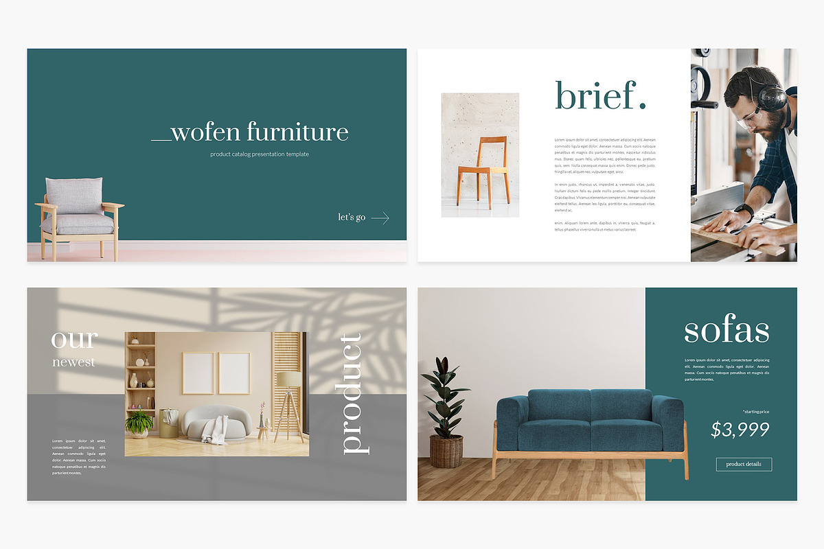 Wofen Furniture Powerpoint Template, a Presentation Template by kylyman (Photo 3 of 7)