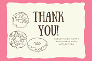 Donuts And Cupcake, a Symbol Font by Sirinart (Thumbnail 6 of 6)