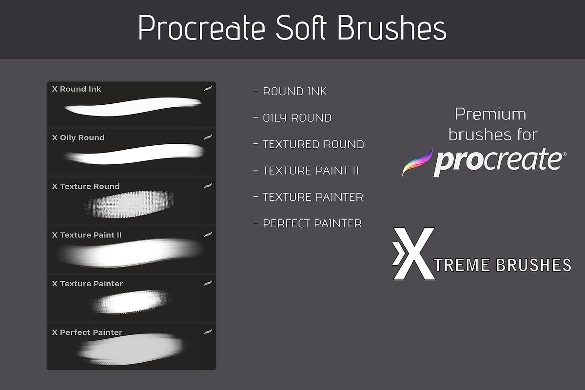 Procreate MEGA BUNDLE! (1K+ BRUSHES), a Brush Add-On by Extreme Brushes (Photo 31 of 47)