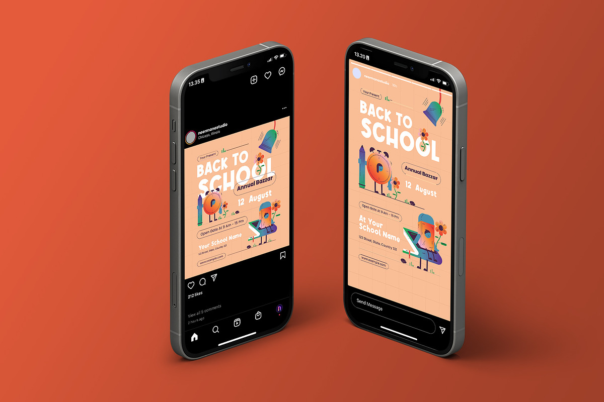 Creative Back to School Flyer, a Flyer Template by Neermana (Photo 4 of 4)