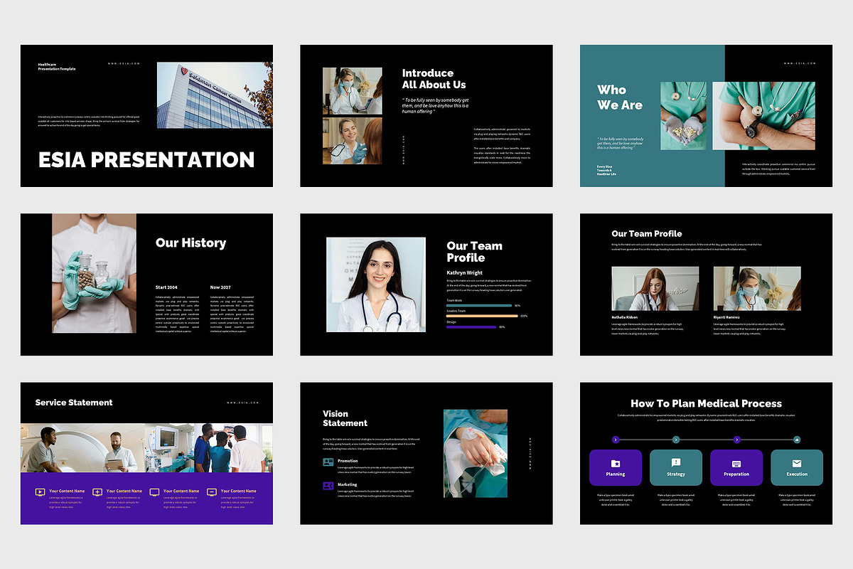 Esia Healthcare Business GoogleSlide, a Presentation Template by Punkl Camp (Photo 8 of 9)