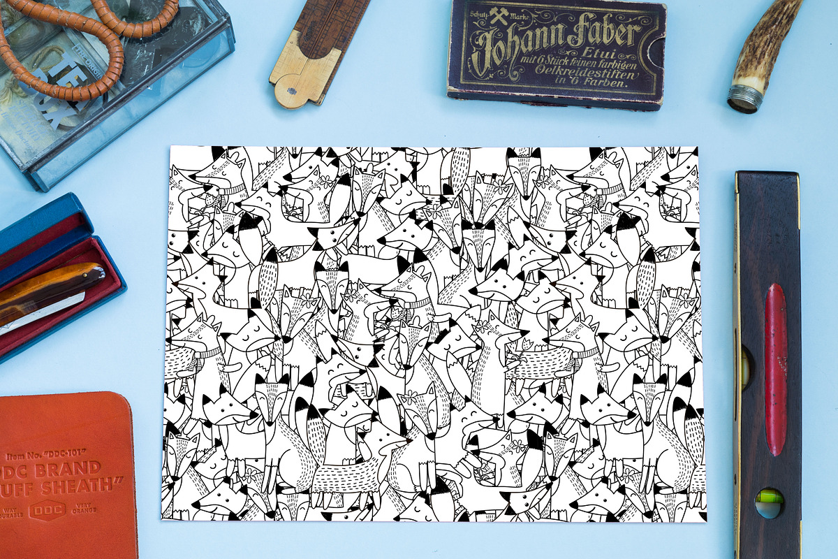 Coloring Pages New Collection, an Animal Illustration by Gulnara Sabirova (Photo 4 of 6)