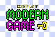 Modern Game – Gaming Font, a Sans Serif Font by KiddoGlyphs Studio (Thumbnail 1 of 4)