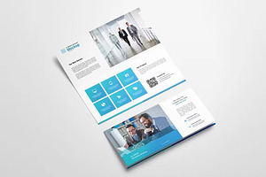 DL Bifold Brochure Mockup Set