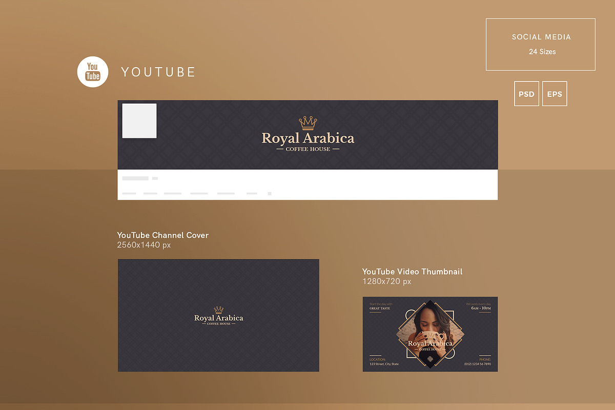 Promo Bundle | Coffeehouse, a Poster Template by Amber Graphics (Photo 5 of 17)