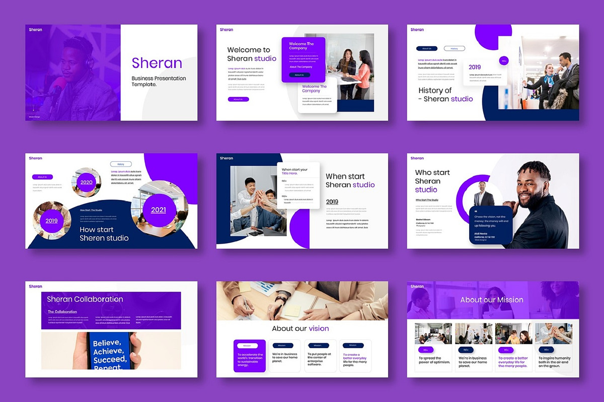 Sheran - Business Google Slide Templ, a Presentation Template by Dens Creative Studio (Photo 2 of 6)
