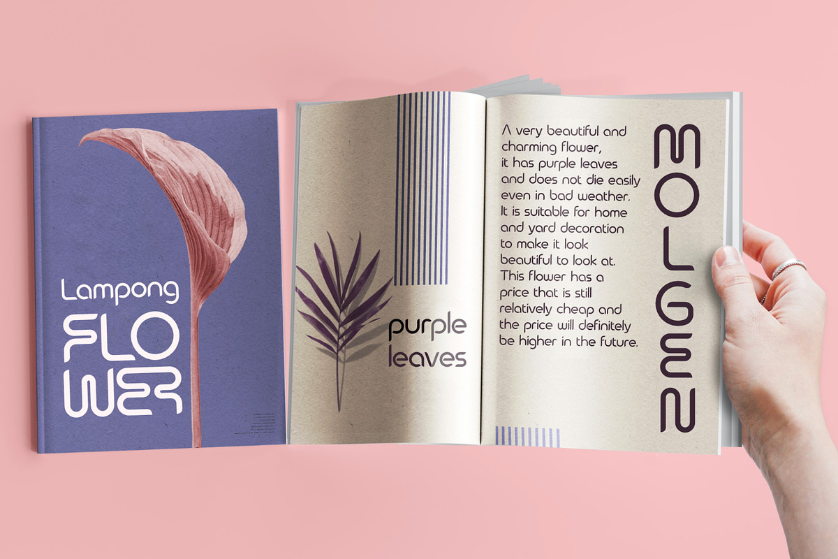 Qebram, a Sans Serif Font by Sealoung (Photo 5 of 13)