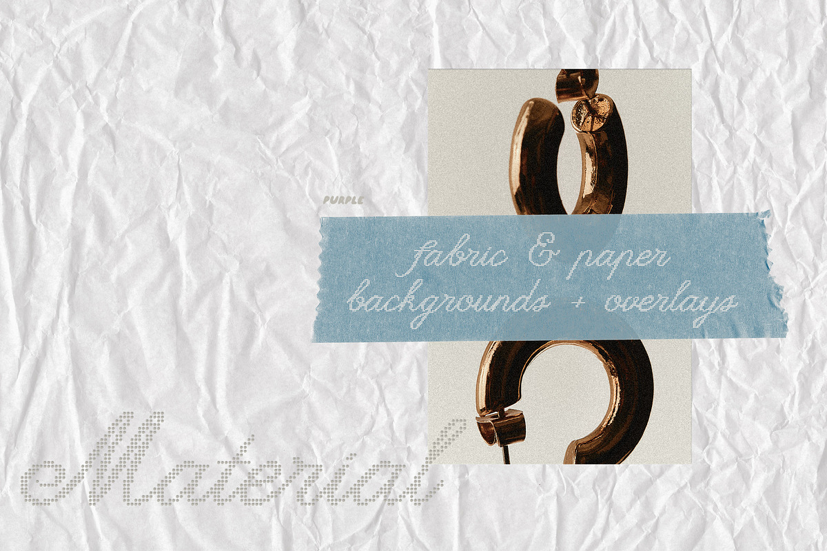 Material: Backgrounds & Overlays, an Object Graphic by Purple (Photo 9 of 17)