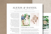 Wedding Newspaper Template, a Flyer Template by roselindoco (Thumbnail 4 of 5)