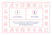 Technology Line Icons, an Outline Icon by Made by Made (Thumbnail 4 of 7)