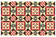 Geometric Pattern with Earthy Tones, a Pattern Graphic by Creative Backgrounds (Thumbnail 2 of 3)