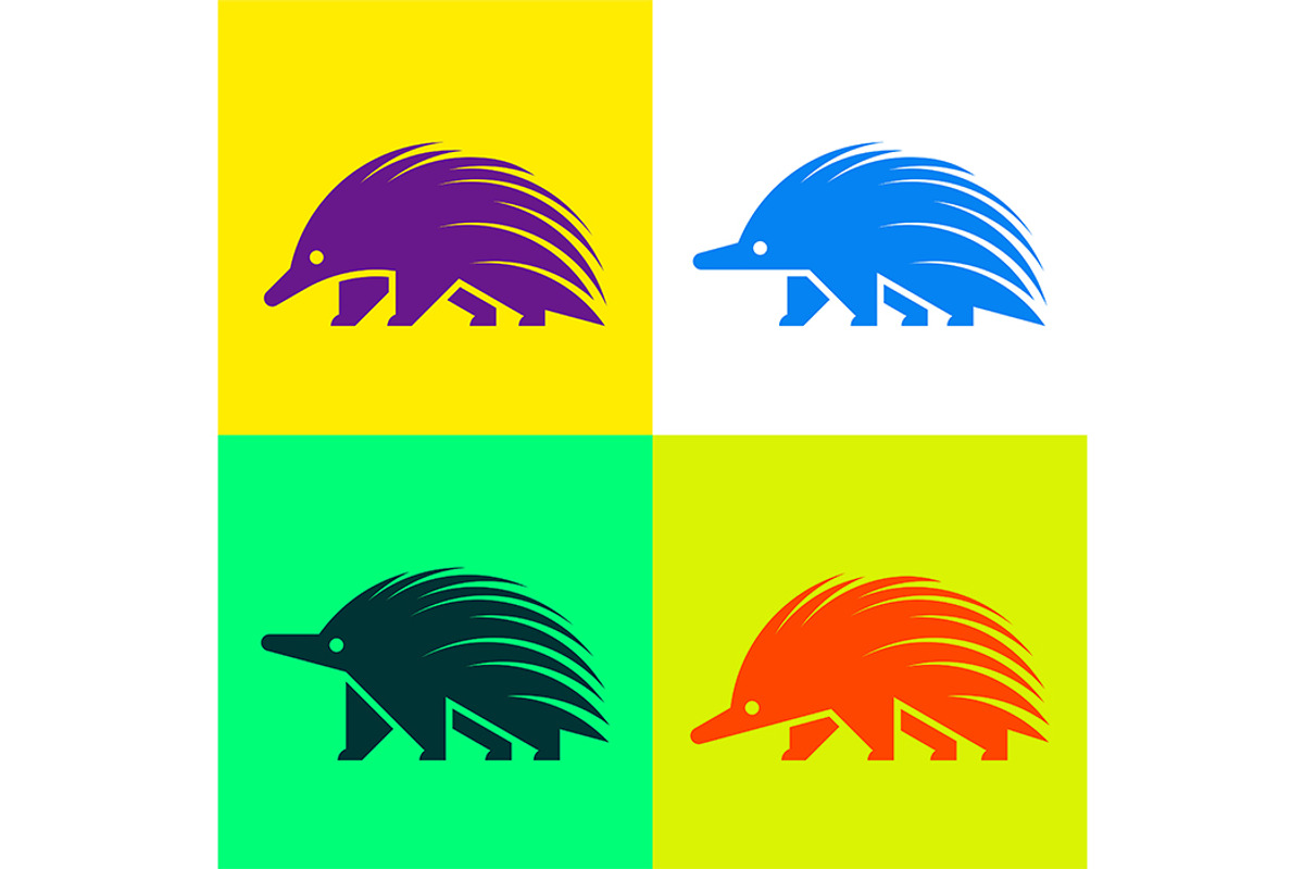 Echidna Logo, a Graphic by NataliiaVolyk (Photo 4 of 6)