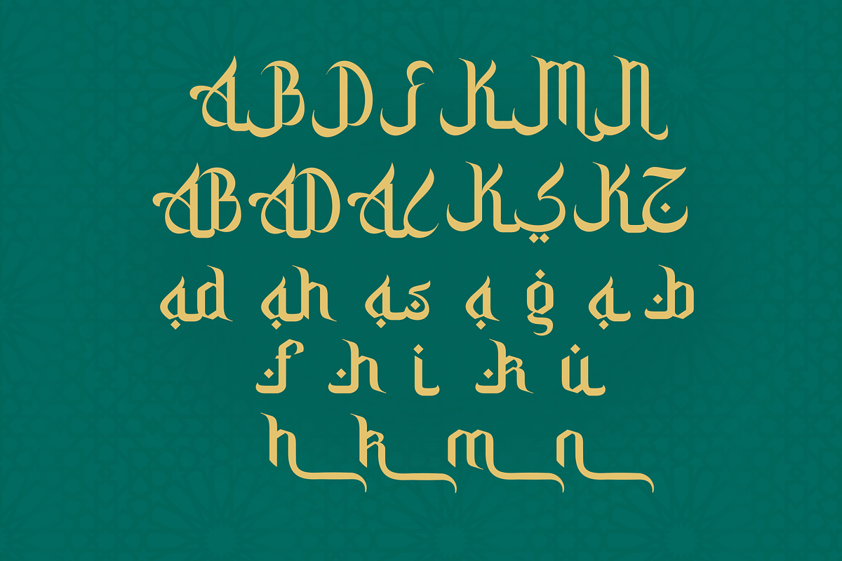 Hari Raya, a Handwritten Font by Rahagita Studio (Photo 9 of 9)