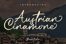 Austrian Cinamone Handwritten Font