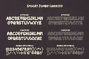 Spooky Zombie - Halloween Font, a Handwritten Font by Dharmas Foundry (Thumbnail 13 of 13)
