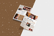 Christmas Newsletter Template, a Flyer Template by crazyOWL (Thumbnail 3 of 3)