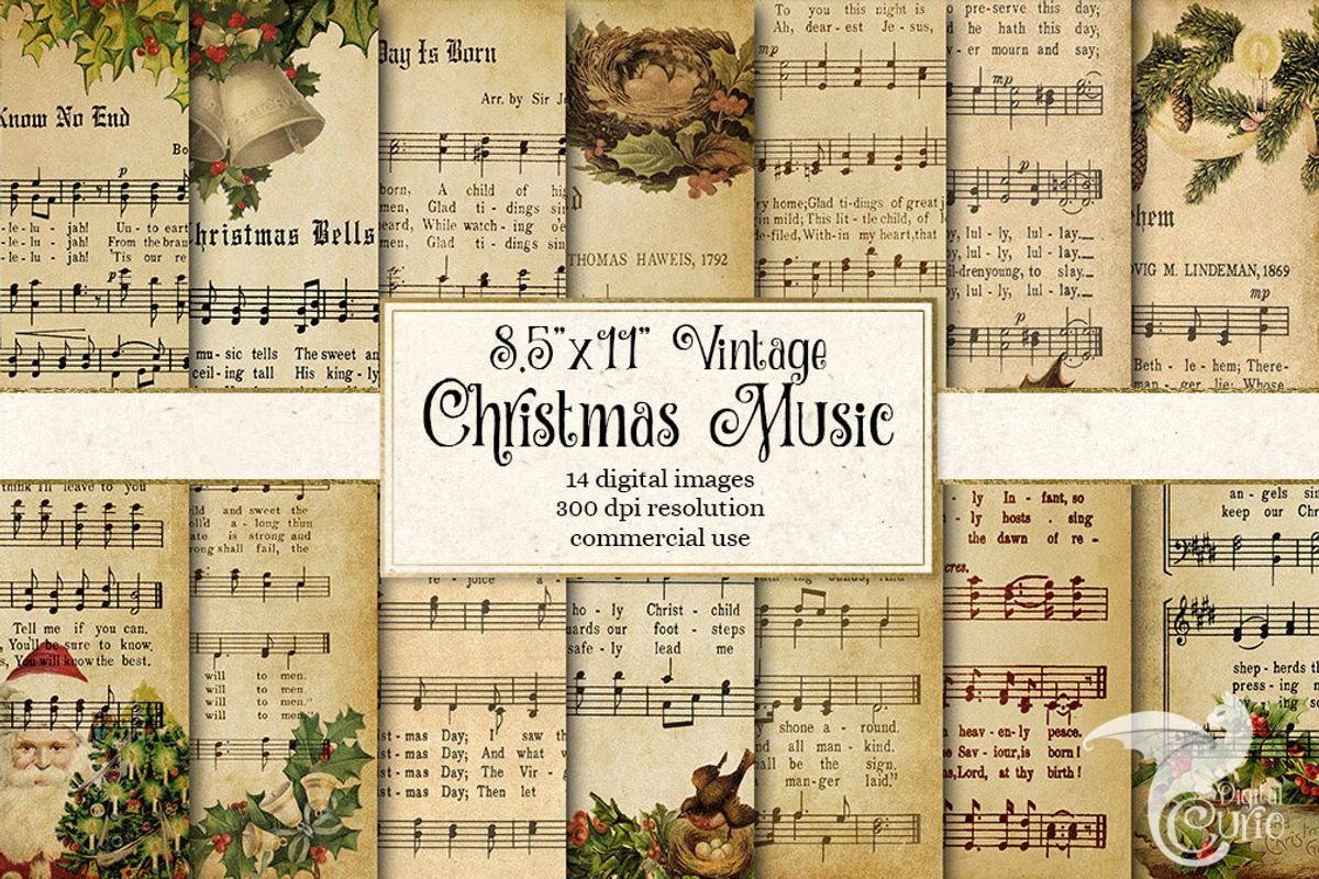 vintage-christmas-sheet-music-a-texture-graphic-by-digital-curio