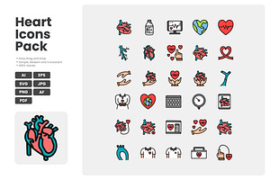 World Heart day, a Duotone Icon by erifqizeicon